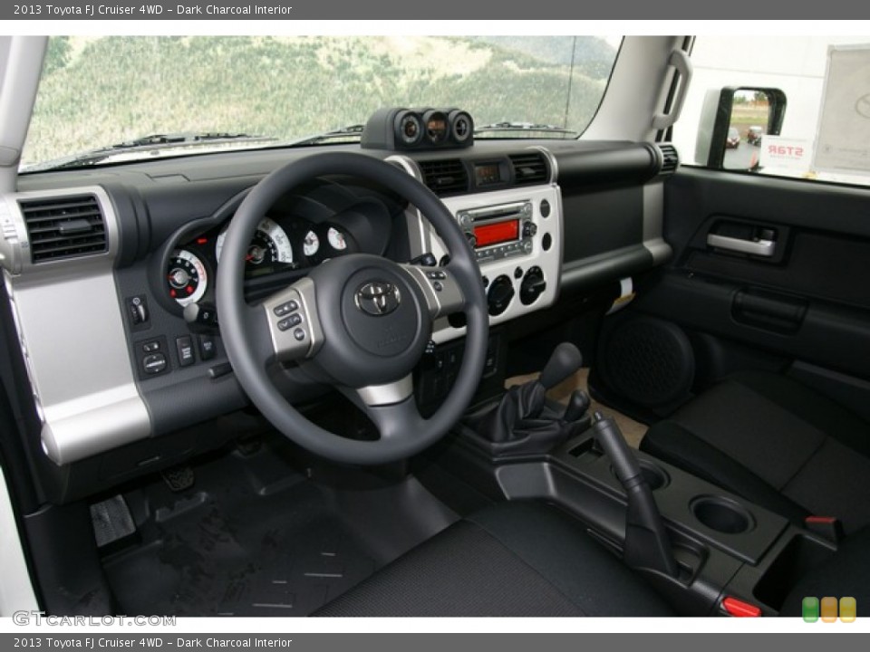 Dark Charcoal Interior Prime Interior for the 2013 Toyota FJ Cruiser 4WD #71424142