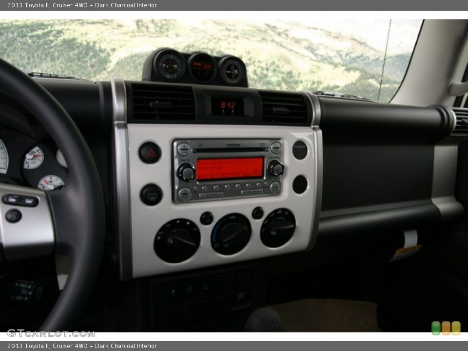 Dark Charcoal Interior Dashboard for the 2013 Toyota FJ Cruiser 4WD #71424149