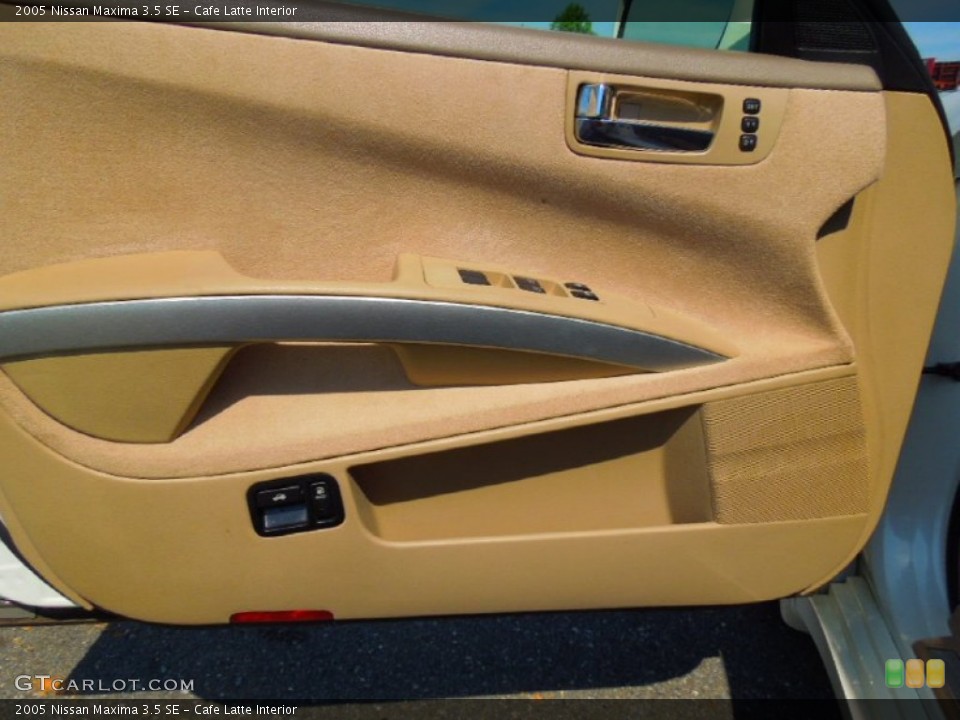 Cafe Latte Interior Door Panel for the 2005 Nissan Maxima 3.5 SE #71425351