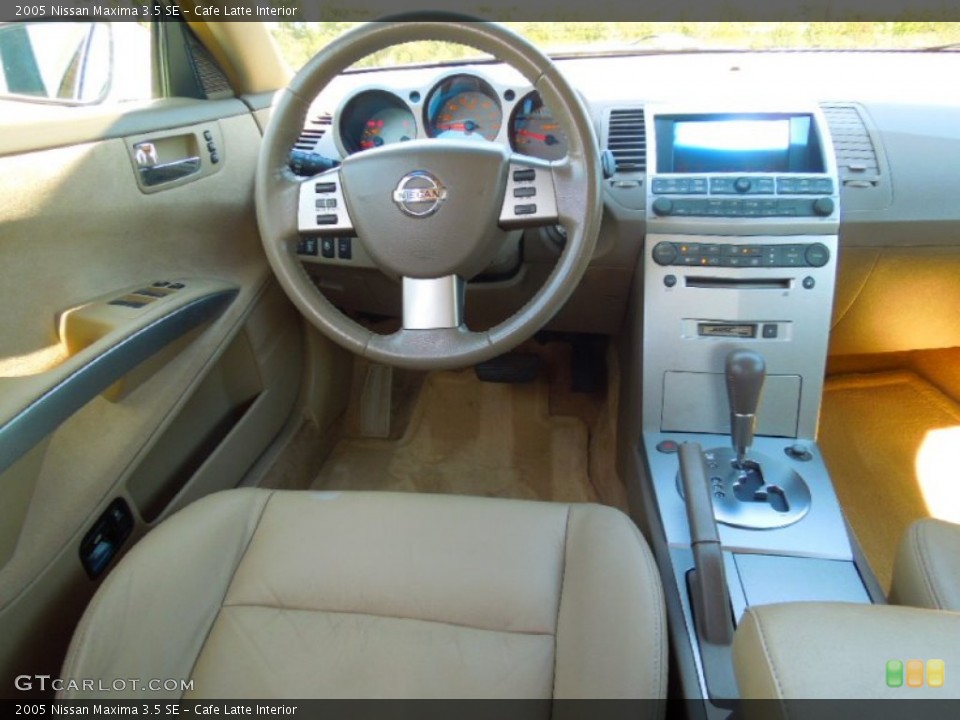Cafe Latte Interior Dashboard for the 2005 Nissan Maxima 3.5 SE #71425420