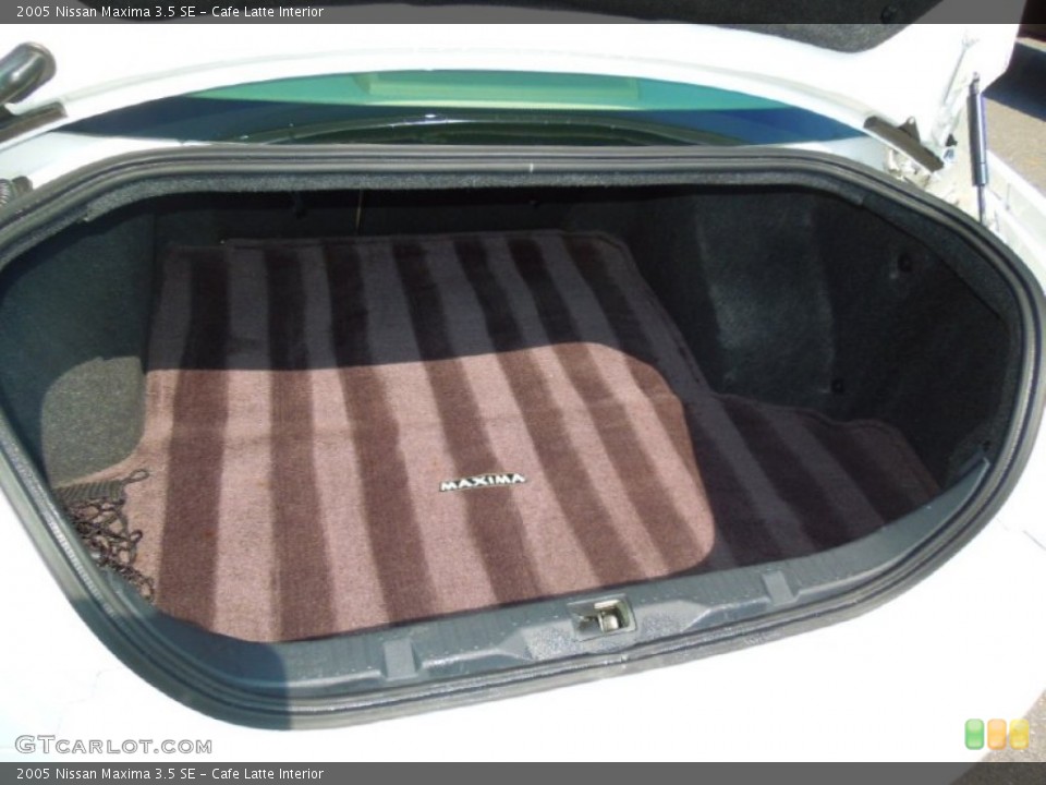 Cafe Latte Interior Trunk for the 2005 Nissan Maxima 3.5 SE #71425436