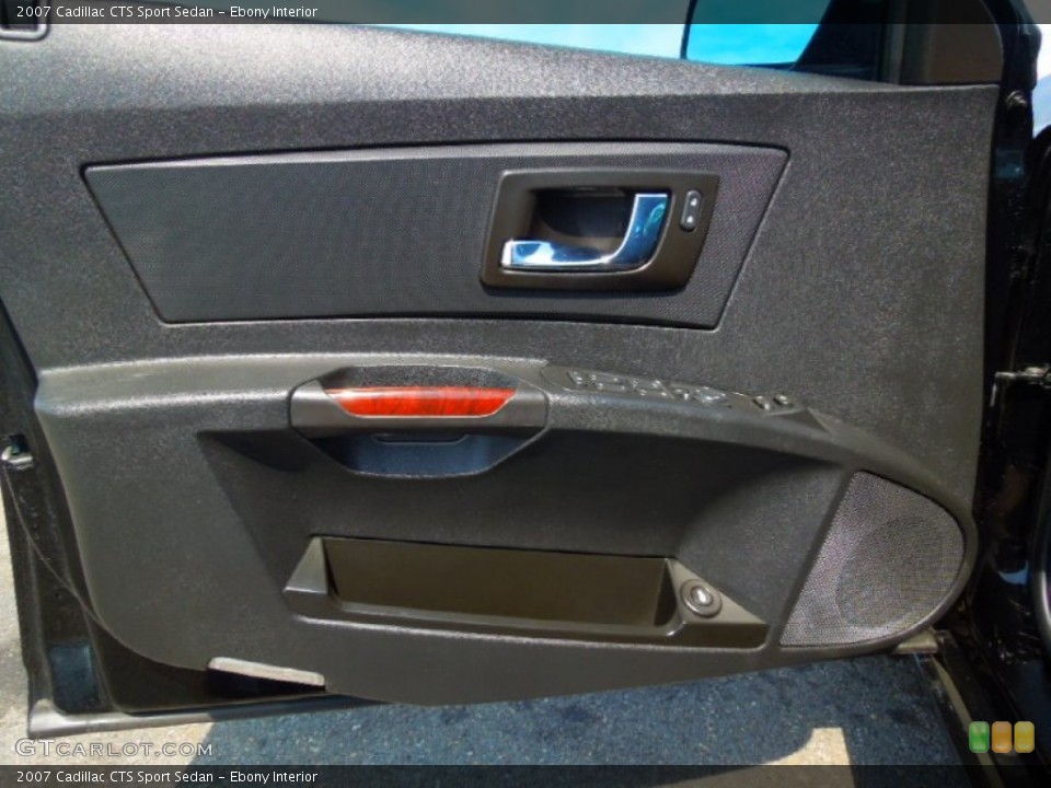 Ebony Interior Door Panel for the 2007 Cadillac CTS Sport Sedan #71425837