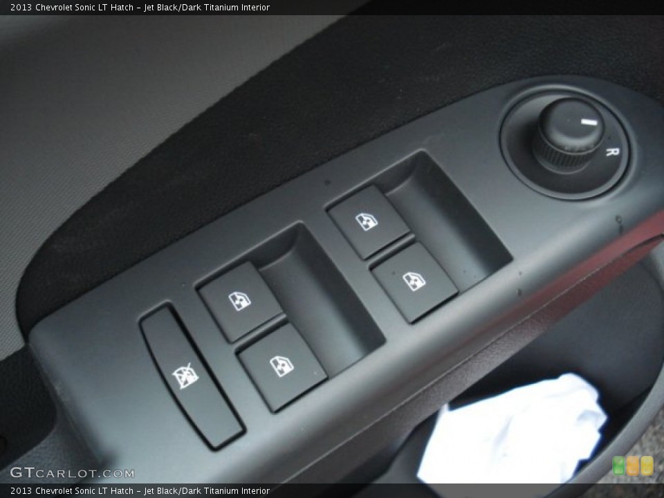 Jet Black/Dark Titanium Interior Controls for the 2013 Chevrolet Sonic LT Hatch #71425981