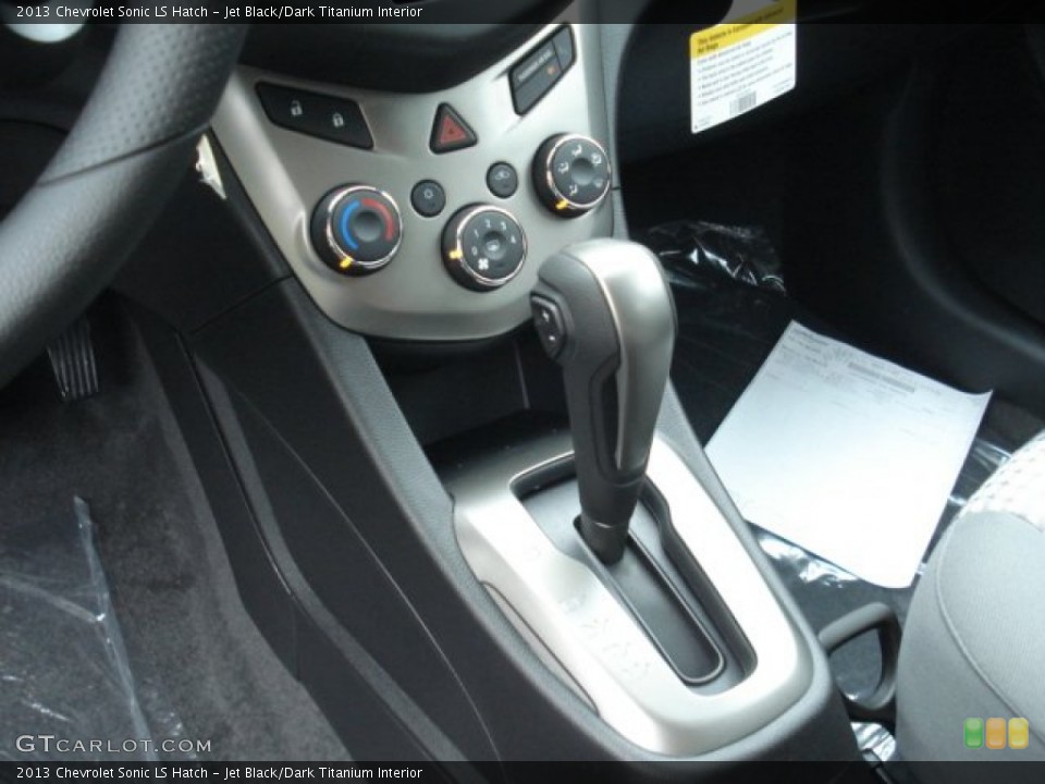 Jet Black/Dark Titanium Interior Transmission for the 2013 Chevrolet Sonic LS Hatch #71426164