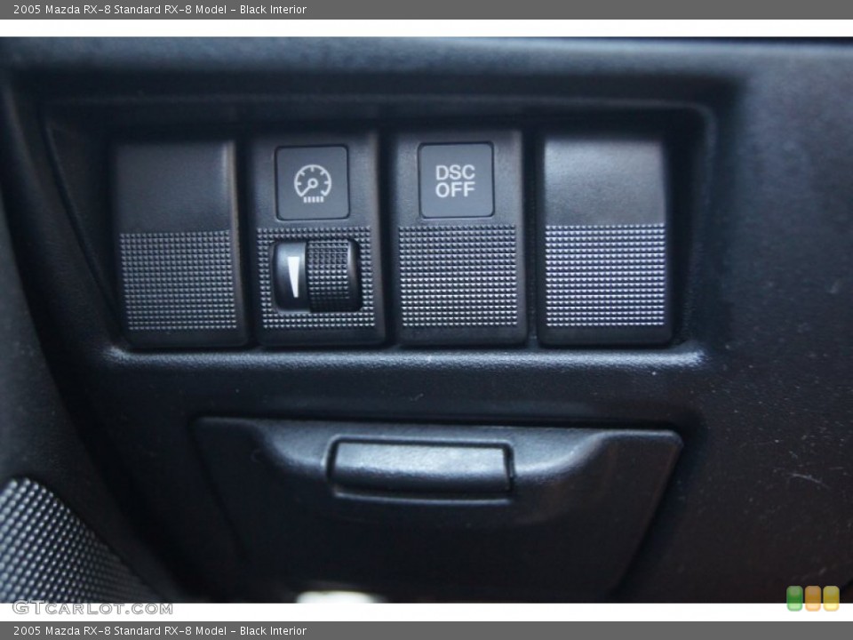 Black Interior Controls for the 2005 Mazda RX-8  #71428487