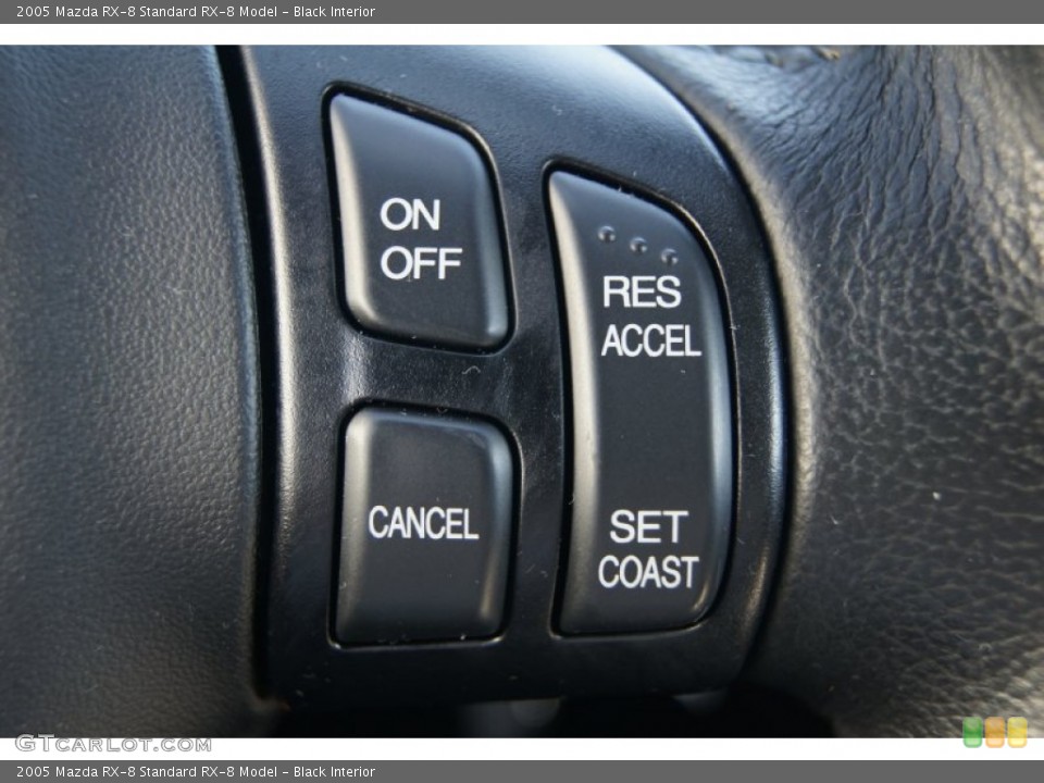 Black Interior Controls for the 2005 Mazda RX-8  #71428502