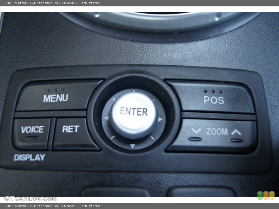 Black Interior Controls for the 2005 Mazda RX-8  #71428565