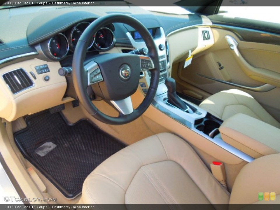 Cashmere/Cocoa Interior Prime Interior for the 2013 Cadillac CTS Coupe #71428901