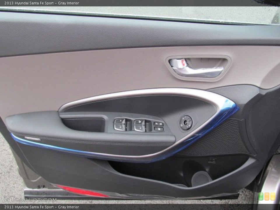Gray Interior Door Panel for the 2013 Hyundai Santa Fe Sport #71429090