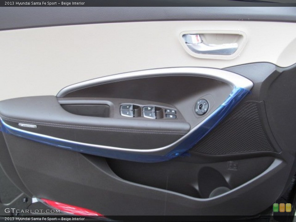 Beige Interior Door Panel for the 2013 Hyundai Santa Fe Sport #71429180