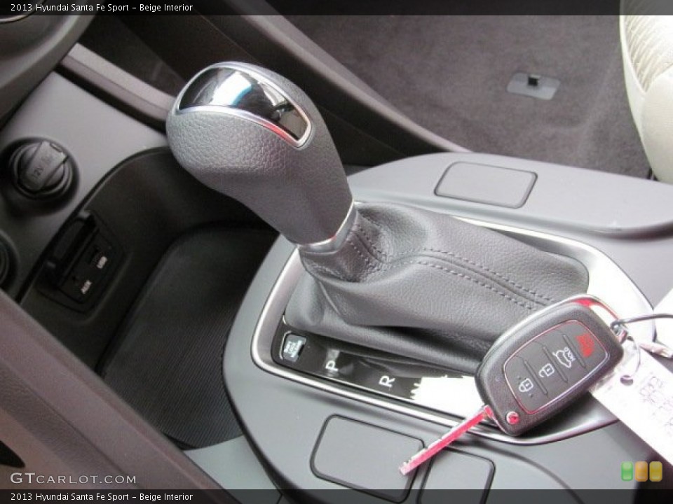Beige Interior Transmission for the 2013 Hyundai Santa Fe Sport #71429189