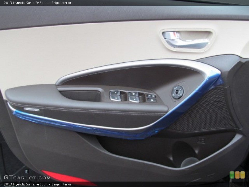 Beige Interior Door Panel for the 2013 Hyundai Santa Fe Sport #71429267