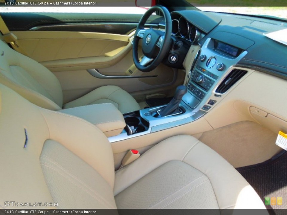 Cashmere/Cocoa Interior Photo for the 2013 Cadillac CTS Coupe #71429309