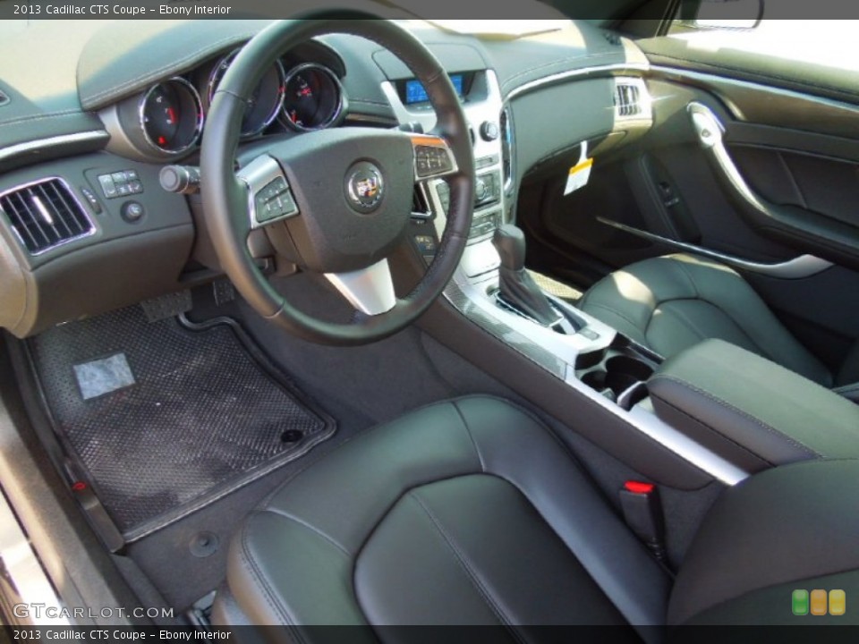 Ebony Interior Prime Interior for the 2013 Cadillac CTS Coupe #71429756
