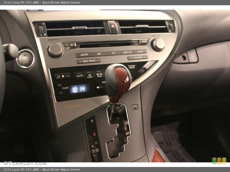 Black/Brown Walnut Interior Transmission for the 2010 Lexus RX 350 AWD #71433089