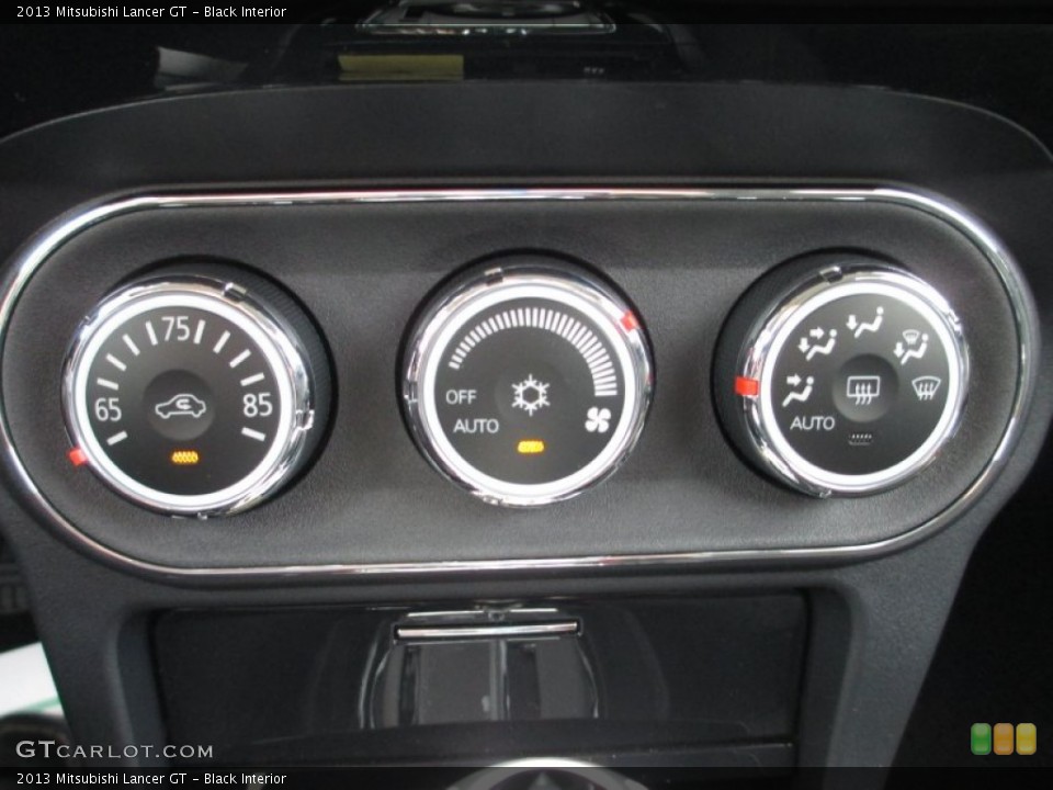 Black Interior Controls for the 2013 Mitsubishi Lancer GT #71442635