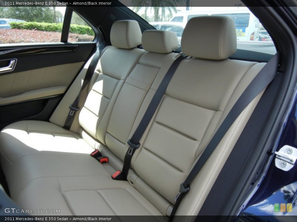 Almond/Black Interior Photo for the 2011 Mercedes-Benz E 350 Sedan #71443307