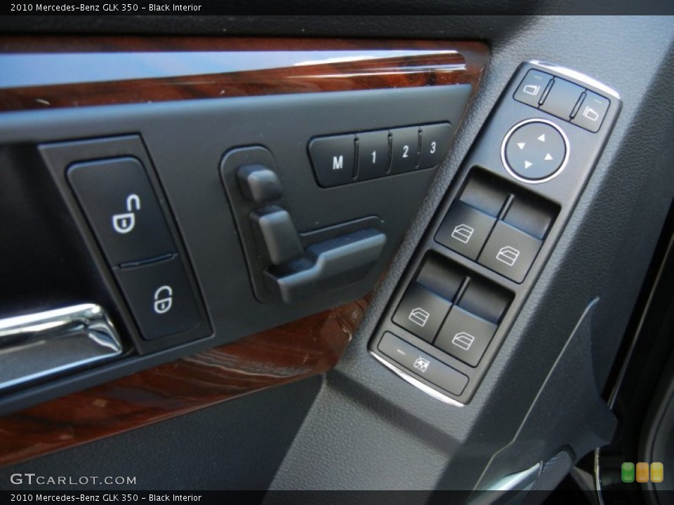 Black Interior Controls for the 2010 Mercedes-Benz GLK 350 #71443817