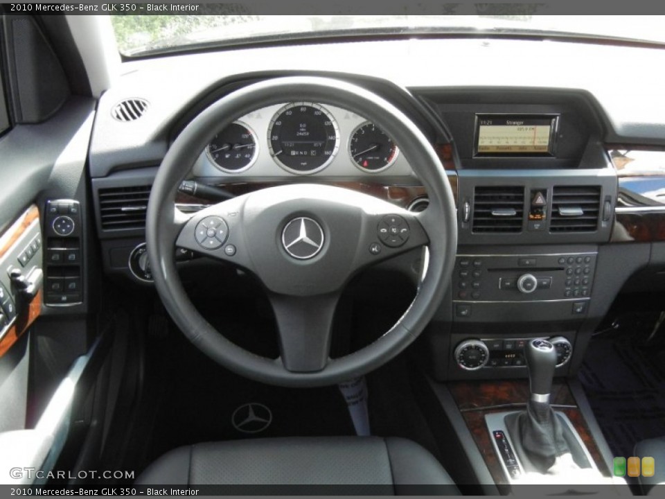 Black Interior Dashboard for the 2010 Mercedes-Benz GLK 350 #71443883