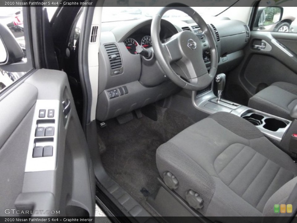 Graphite Interior Prime Interior for the 2010 Nissan Pathfinder S 4x4 #71444891