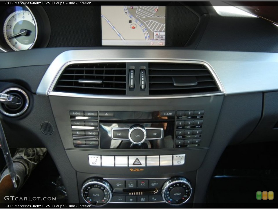 Black Interior Controls for the 2013 Mercedes-Benz C 250 Coupe #71445532