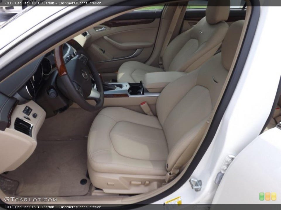 Cashmere/Cocoa Interior Front Seat for the 2013 Cadillac CTS 3.0 Sedan #71446859