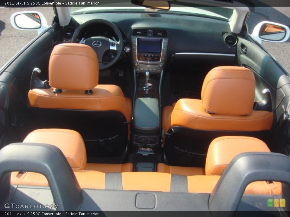 Saddle Tan Interior Photo for the 2011 Lexus IS 250C Convertible #71450219