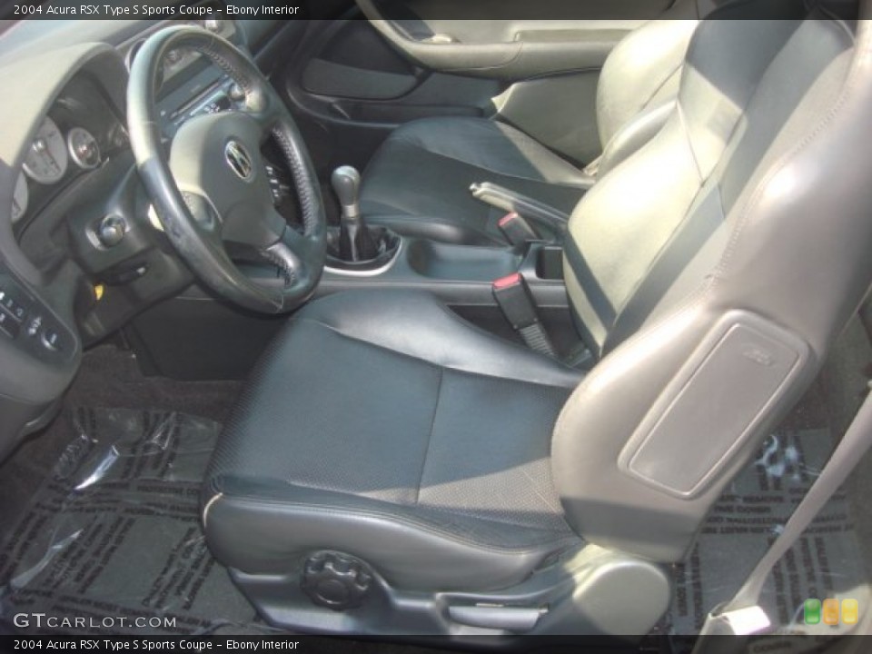 Ebony Interior Photo for the 2004 Acura RSX Type S Sports Coupe #71450663