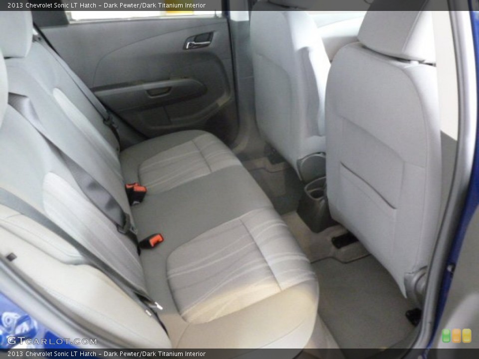 Dark Pewter/Dark Titanium Interior Rear Seat for the 2013 Chevrolet Sonic LT Hatch #71453324