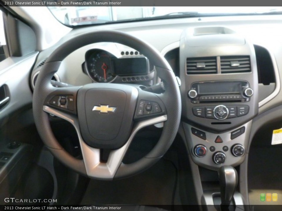 Dark Pewter/Dark Titanium Interior Dashboard for the 2013 Chevrolet Sonic LT Hatch #71453351
