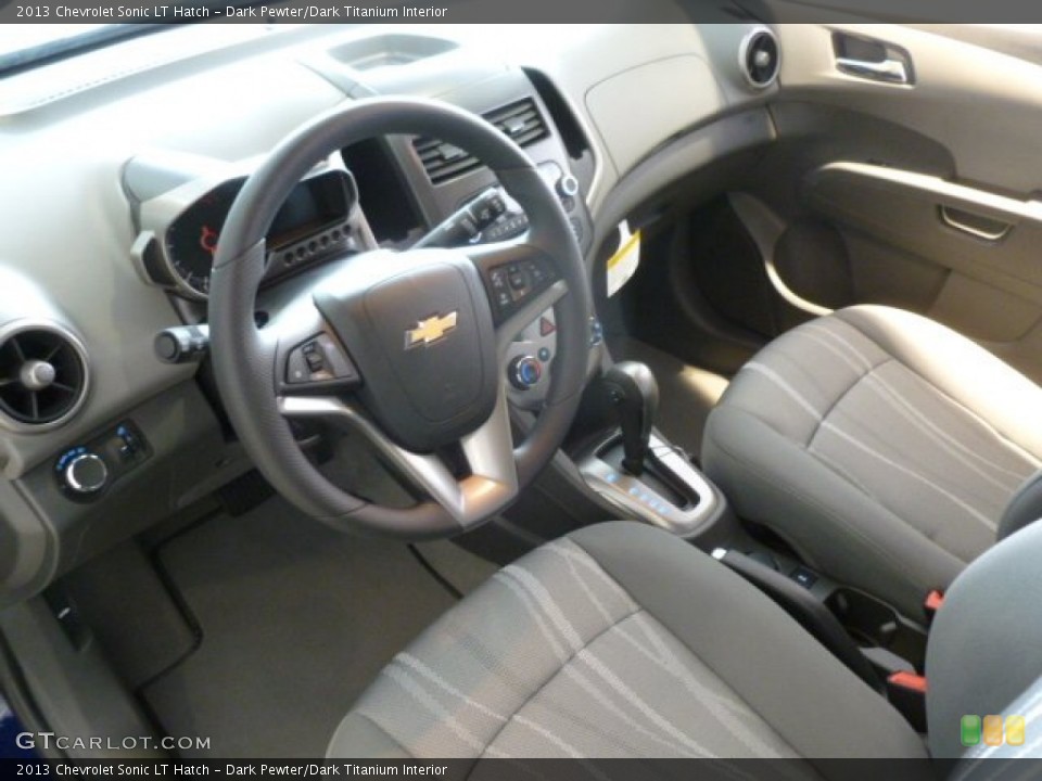 Dark Pewter/Dark Titanium Interior Prime Interior for the 2013 Chevrolet Sonic LT Hatch #71453363