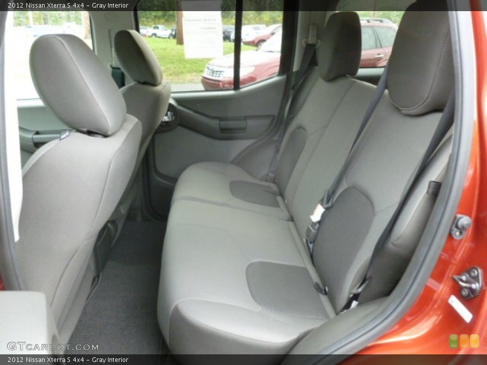 Gray Interior Rear Seat for the 2012 Nissan Xterra S 4x4 #71453849