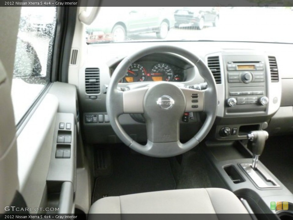 Gray Interior Dashboard for the 2012 Nissan Xterra S 4x4 #71453858
