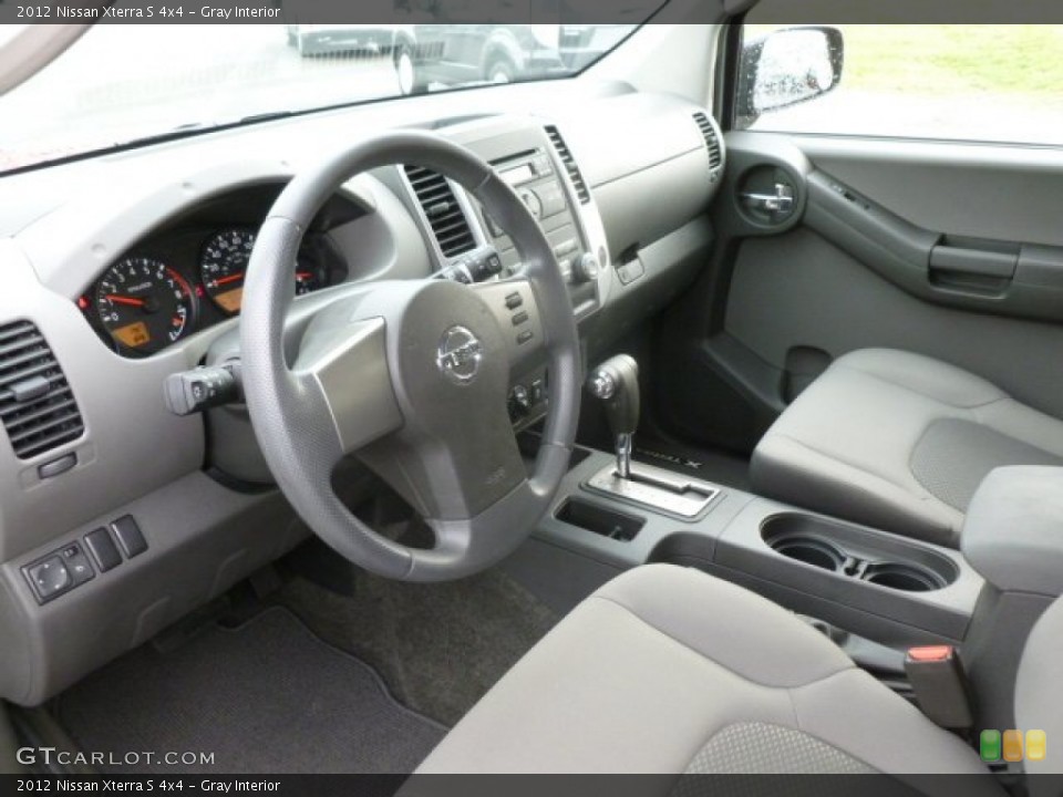 Gray Interior Prime Interior for the 2012 Nissan Xterra S 4x4 #71453876
