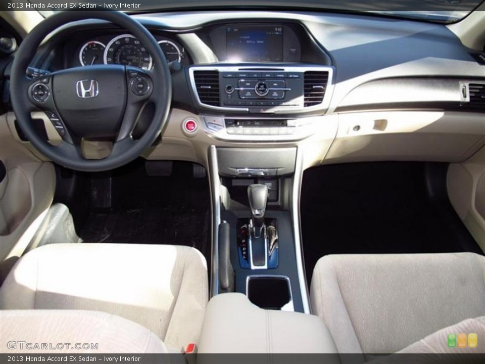 Ivory Interior Dashboard for the 2013 Honda Accord EX Sedan #71454623