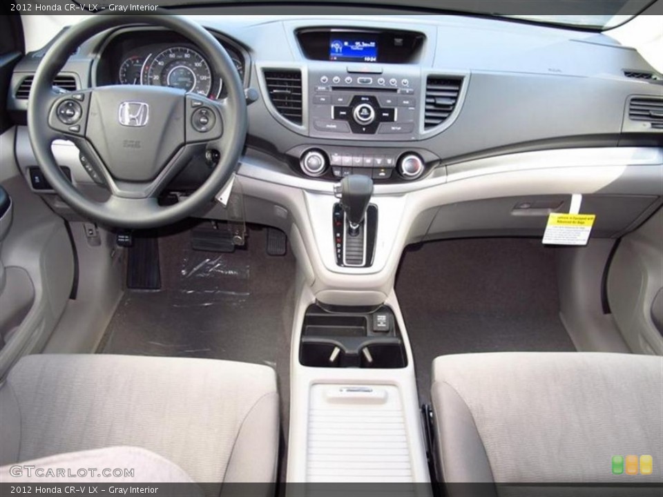 Gray Interior Dashboard for the 2012 Honda CR-V LX #71455278