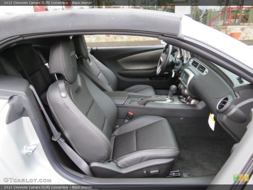 Black Interior Photo for the 2013 Chevrolet Camaro SS/RS Convertible #71458484