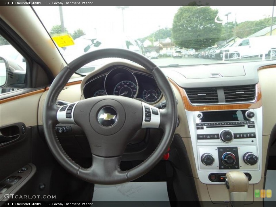 Cocoa/Cashmere Interior Dashboard for the 2011 Chevrolet Malibu LT #71458763