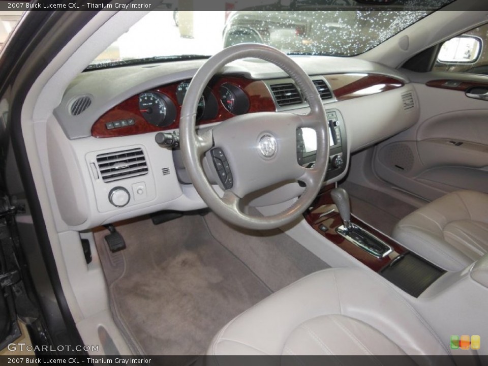 Titanium Gray Interior Prime Interior for the 2007 Buick Lucerne CXL #71461907