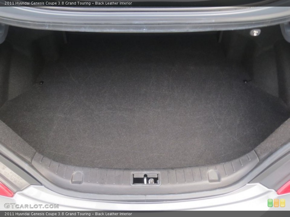Black Leather Interior Trunk for the 2011 Hyundai Genesis Coupe 3.8 Grand Touring #71461950
