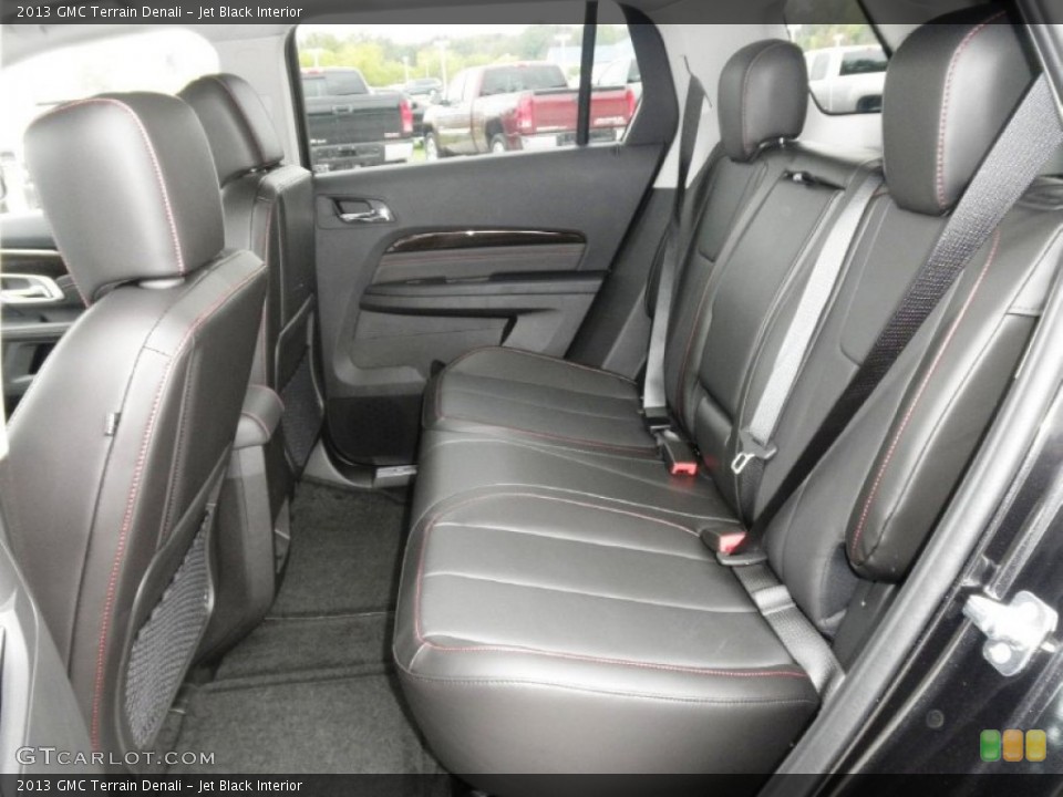 Jet Black Interior Rear Seat for the 2013 GMC Terrain Denali #71465285
