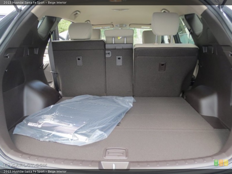 Beige Interior Trunk for the 2013 Hyundai Santa Fe Sport #71467097