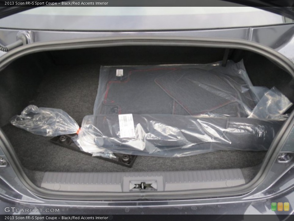 Black/Red Accents Interior Trunk for the 2013 Scion FR-S Sport Coupe #71467985