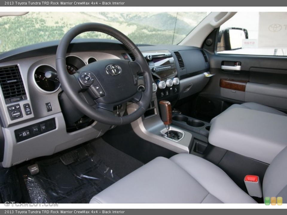 Black Interior Prime Interior for the 2013 Toyota Tundra TRD Rock Warrior CrewMax 4x4 #71471699