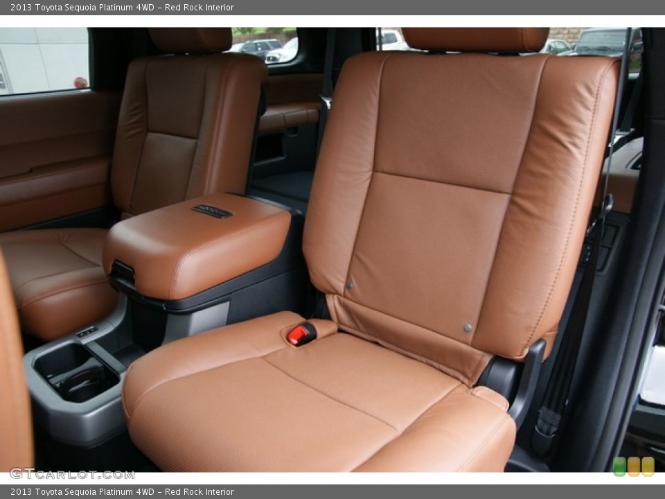 Red Rock Interior Photo for the 2013 Toyota Sequoia Platinum 4WD #71471923