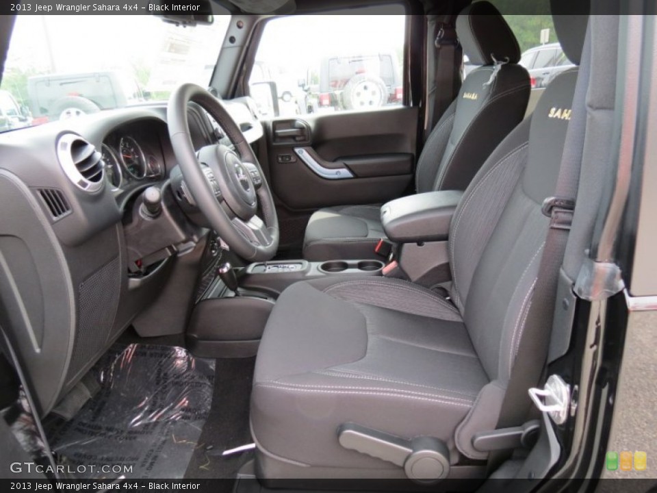 Black Interior Front Seat for the 2013 Jeep Wrangler ...
 2013 Jeep Wrangler Black Interior