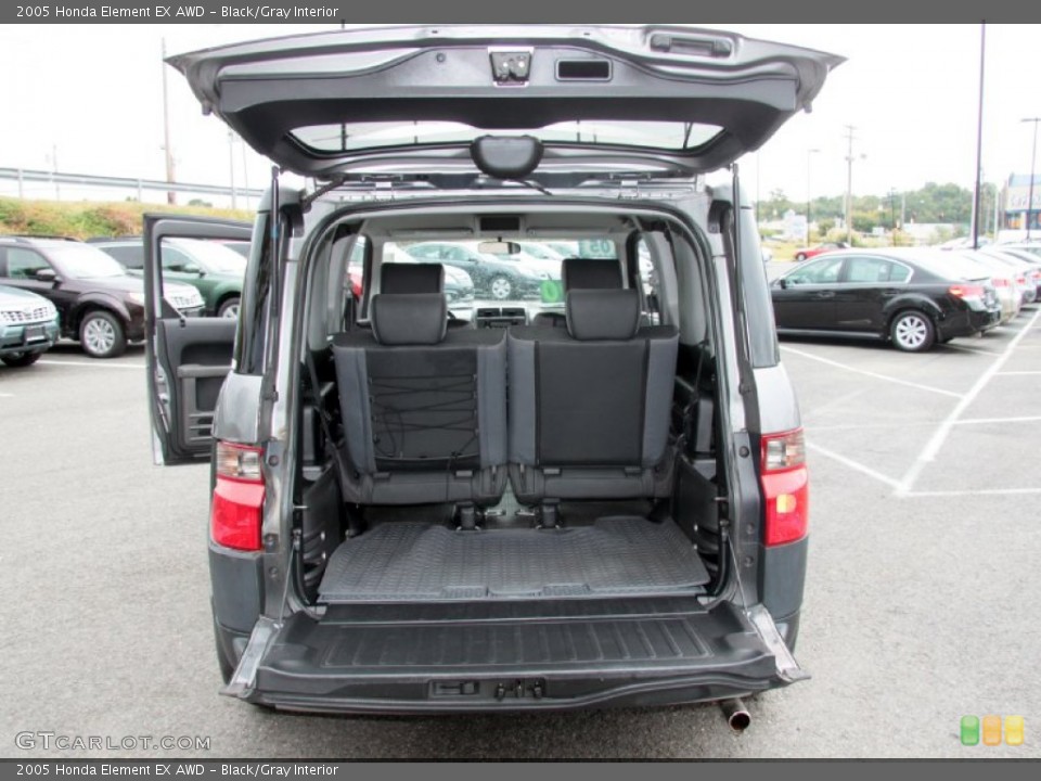 Black/Gray Interior Trunk for the 2005 Honda Element EX AWD #71477012