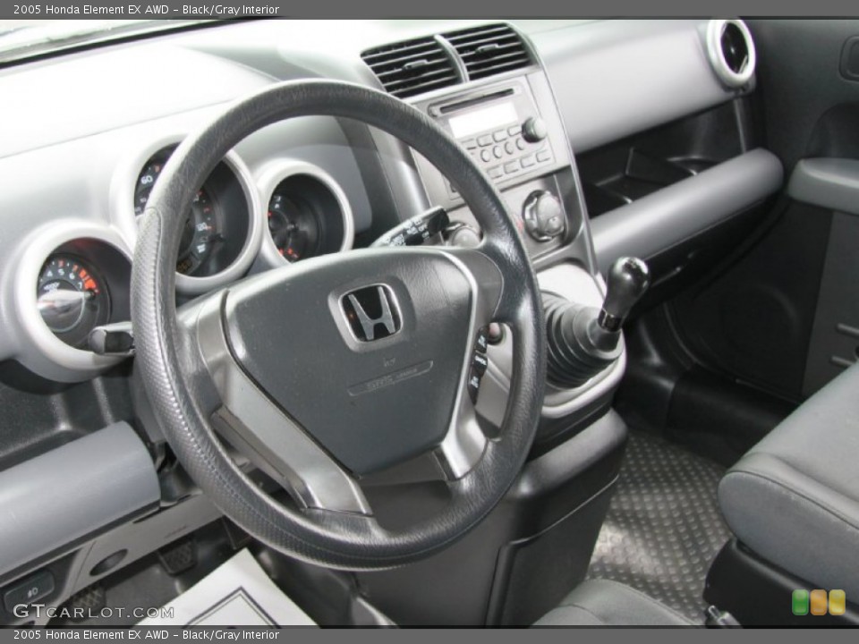 Black/Gray Interior Dashboard for the 2005 Honda Element EX AWD #71477042
