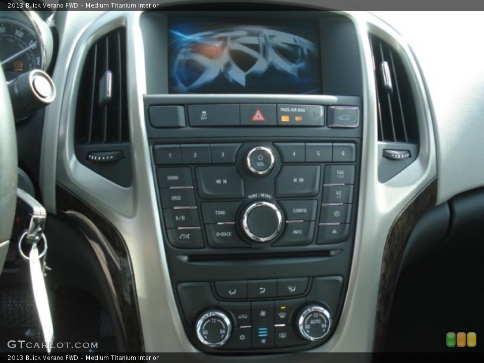Medium Titanium Interior Controls for the 2013 Buick Verano FWD #71480267