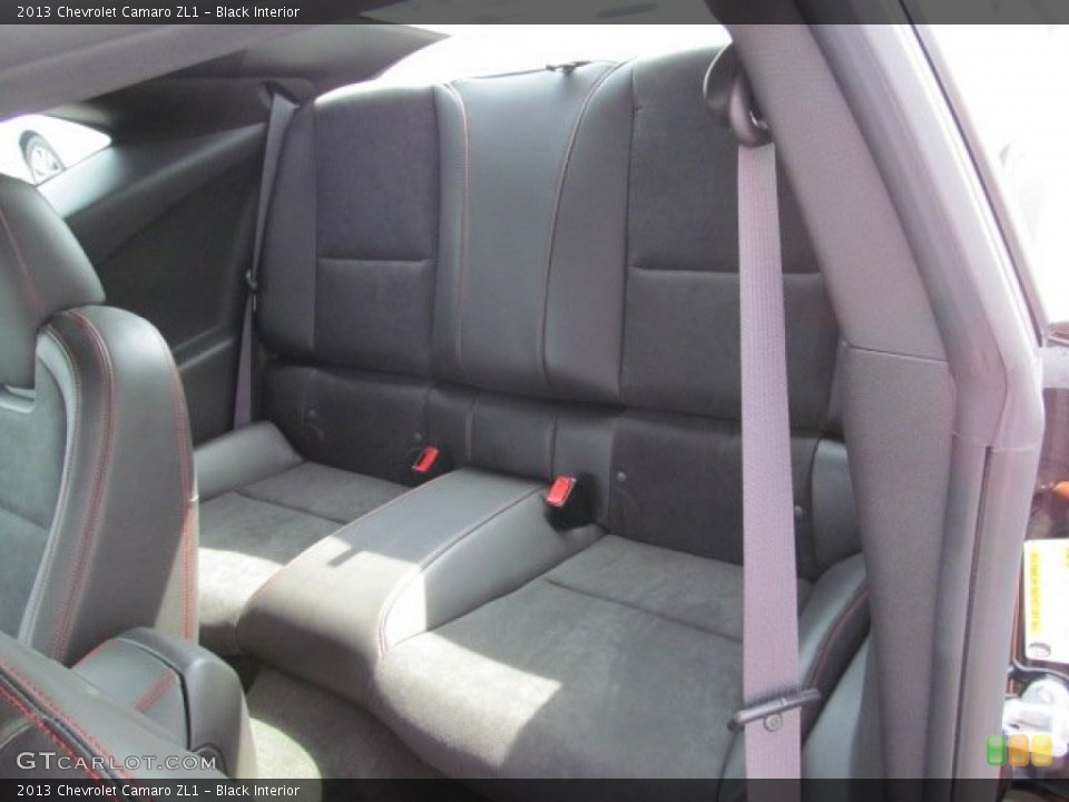 Black Interior Rear Seat for the 2013 Chevrolet Camaro ZL1 #71480600